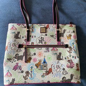 Disney Cats Sketch Dooney & Bourke Shopper Bag